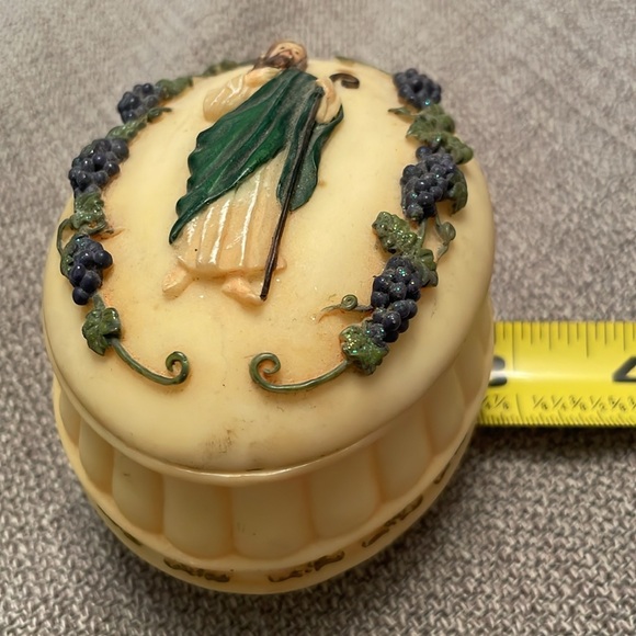 St. Jude Trinket Resin Box Keepsake Box Religious - Picture 10 of 12